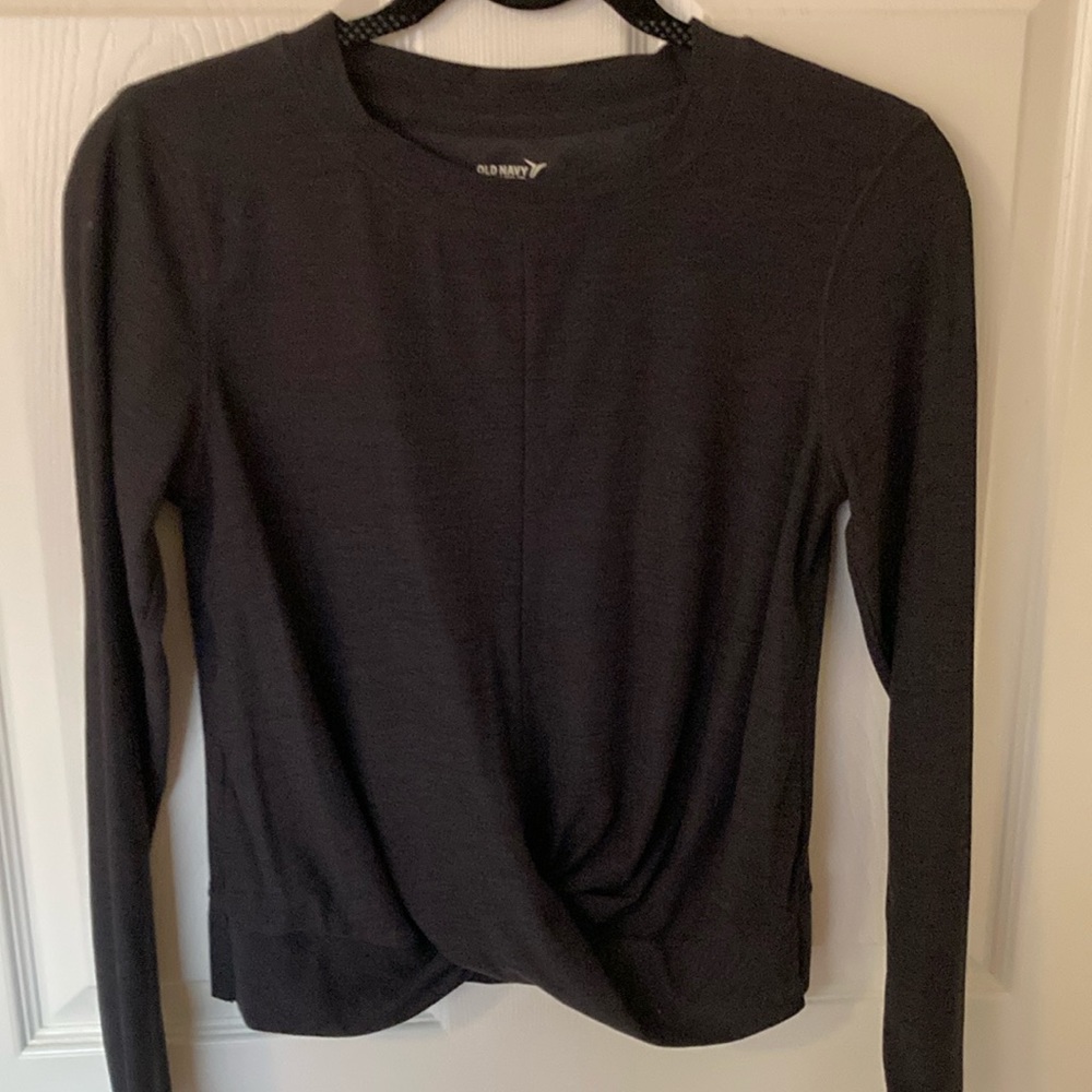 Old Navy size medium grey workout top